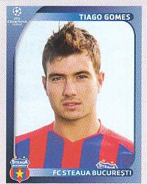 Tiago Gomes Steaua Bucuresti samolepka UEFA Champions League 2008/09 #513